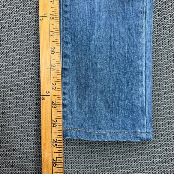 Lands End Womens Petite Straight-Leg Jeans Size 2 blue - Picture 7 of 12